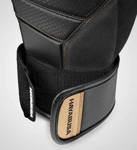 Boxerské rukavice Hayabusa T3 – Černé/Zlaté