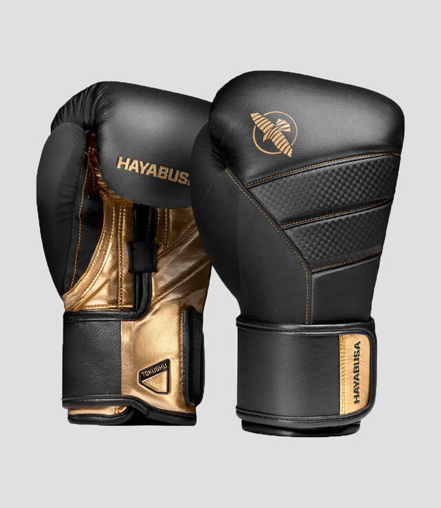 Guantoni da boxe Hayabusa T3 – Nero/Oro
