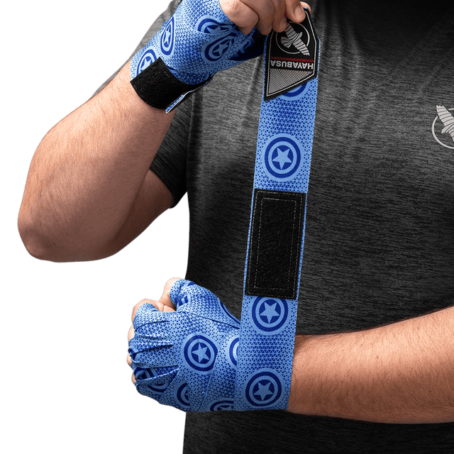 Bende da boxe Hayabusa x Marvel Elite - Captain America - Steve Rogers