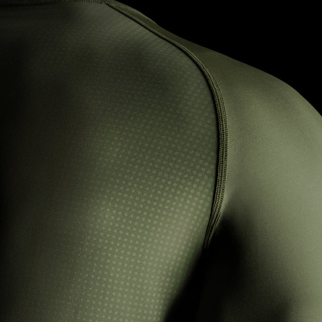 Rashguard Hayabusa Core Manga Corta – Verde Oscuro