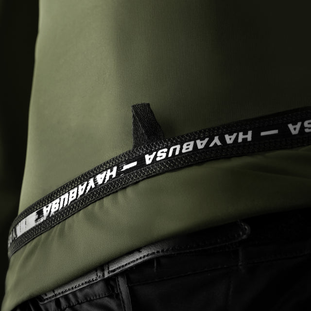 Rashguard Hayabusa Core Manga Corta – Verde Oscuro