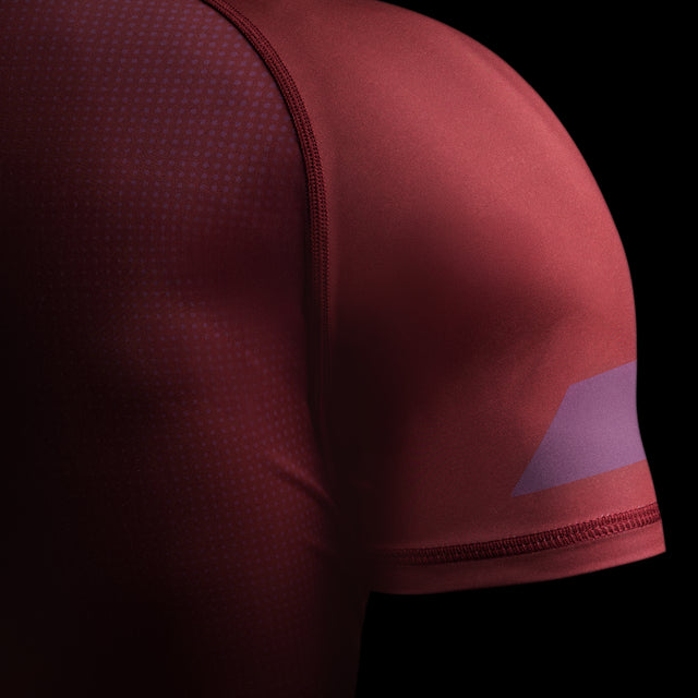 Hayabusa Rashguard Core Kurzarm – Rot