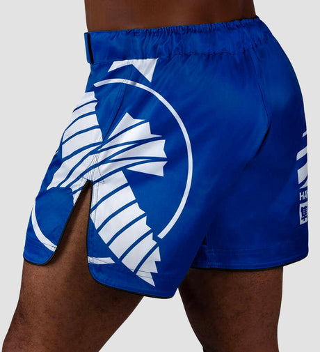 Hayabusa MMA-Shorts Icon – Blau/Weiß