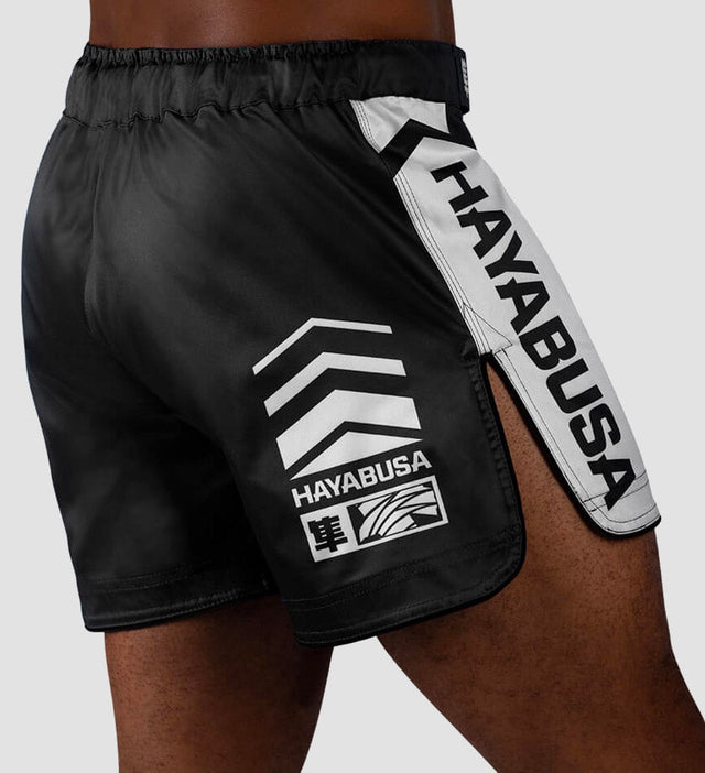 Hayabusa MMA trenky Icon – Černé/Bílé