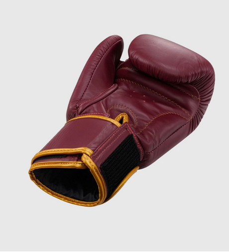 Boxerské rukavice King – Bordeaux Červená/Zlatá – Boxerské rukavice