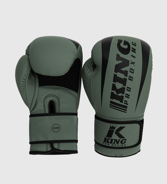 Guantoni da boxe King Revo – Kaki Verde/Nero