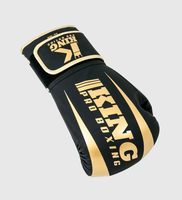 King Boksehandsker Revo – Sort/Guld – Boksehandsker