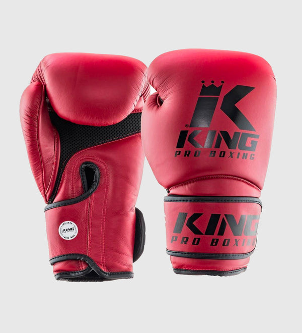 King Pro Boxing Boxhandschuhe Star Mesh 3 – Rot
