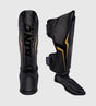 Espinilleras King Kickboxing Thor – Negro/Oro – Espinilleras