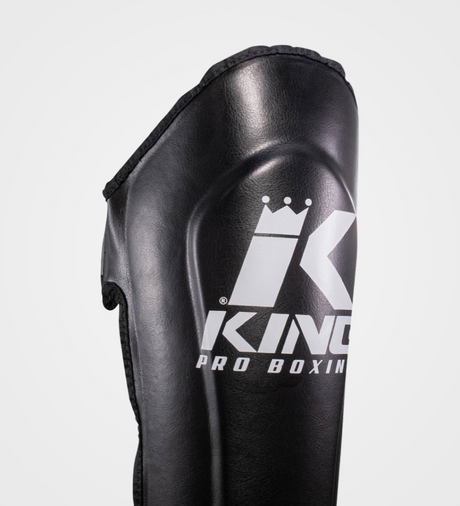 Protège-tibias King Kickboxing – Noir – Protège-tibias