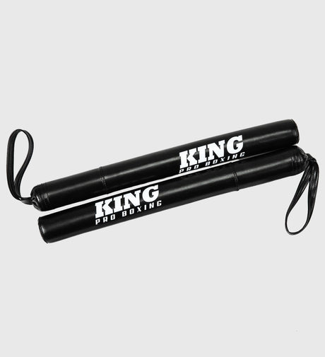 King Pro Boxing Striking Sticks Revo – Černé/Bílé – Tréninkové tyče a pádla