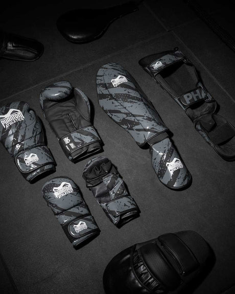 Phantom Athletics Benskydd Camo Tiger - Grå