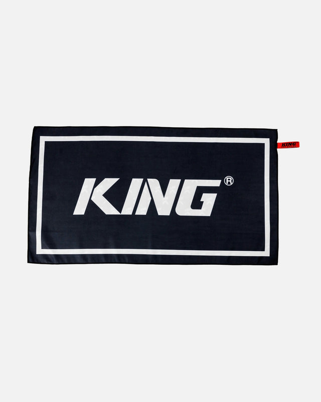 Ručník King Pro Boxing Ring Ready – Černý