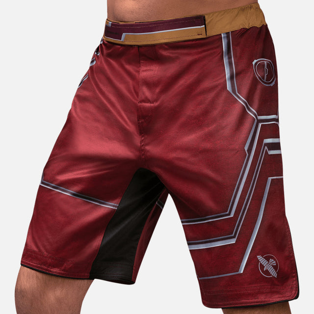 Spodenki MMA Marvel Iron Man – Czerwone