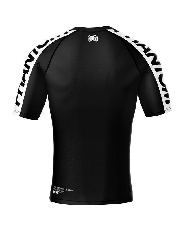 Phantom Athletics Rashguard EVO Apex Short Sleeve – Black