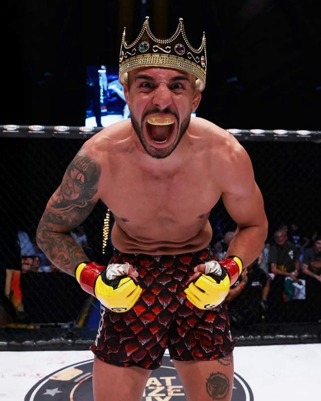 Shorts de MMA Phantom Athletics Fusion – Red Dragon