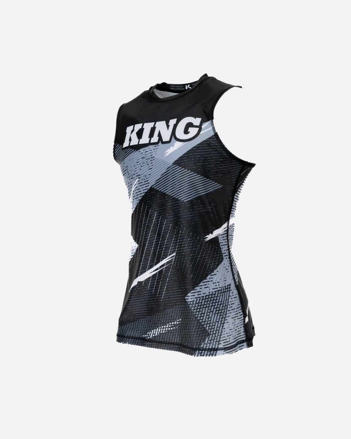 King Pro Boxing Rashguard Shadow 1 til kvinder - Sort