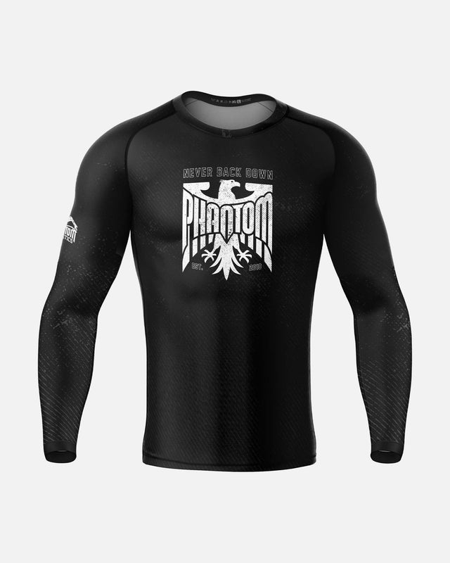 Rashguard Phantom Athletics Germany Eagle – Dlouhé rukávy – Černý