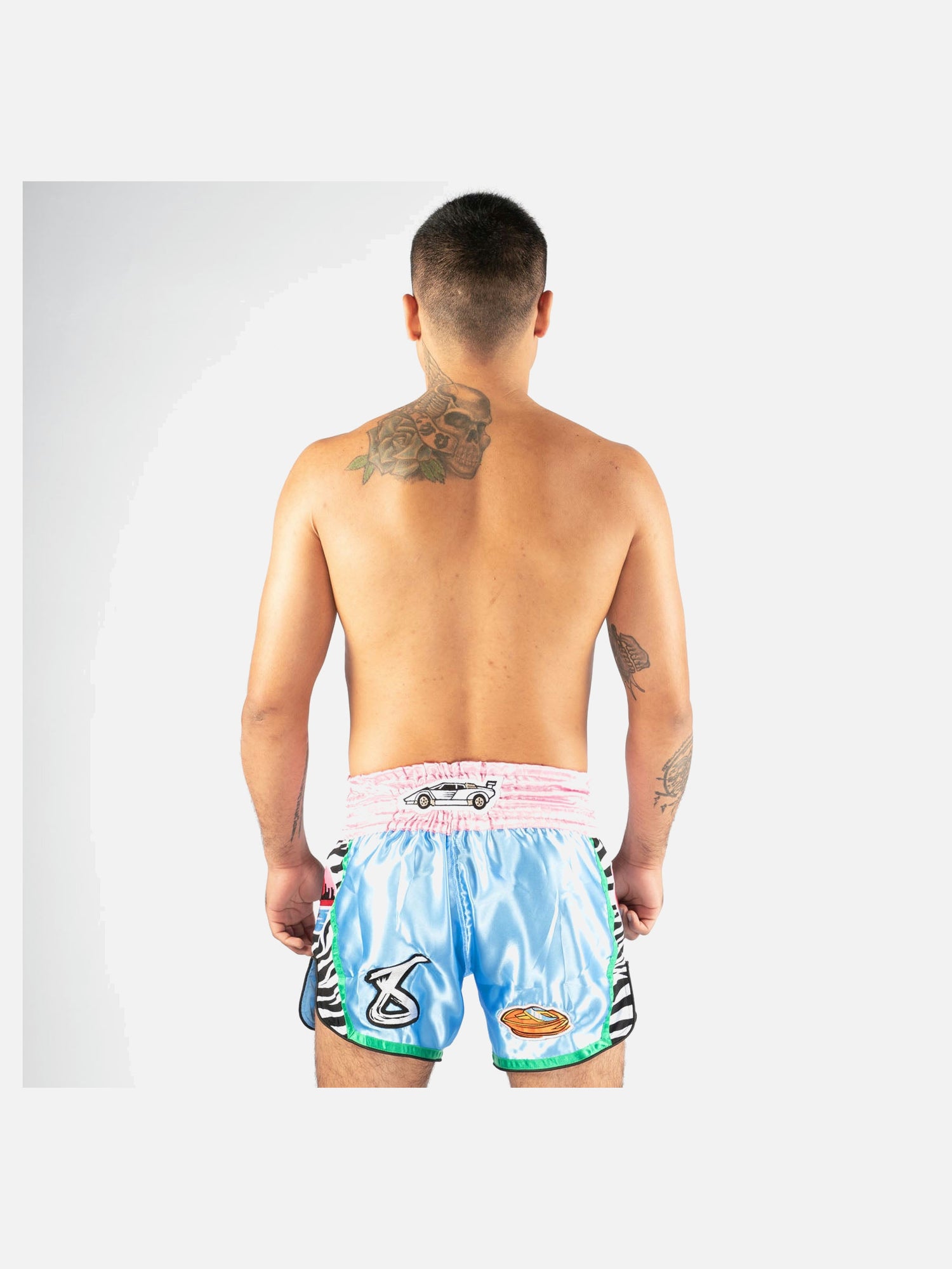 Pantaloni scurți Muay Thai 8 WEAPONS Miami Thai – Miami
