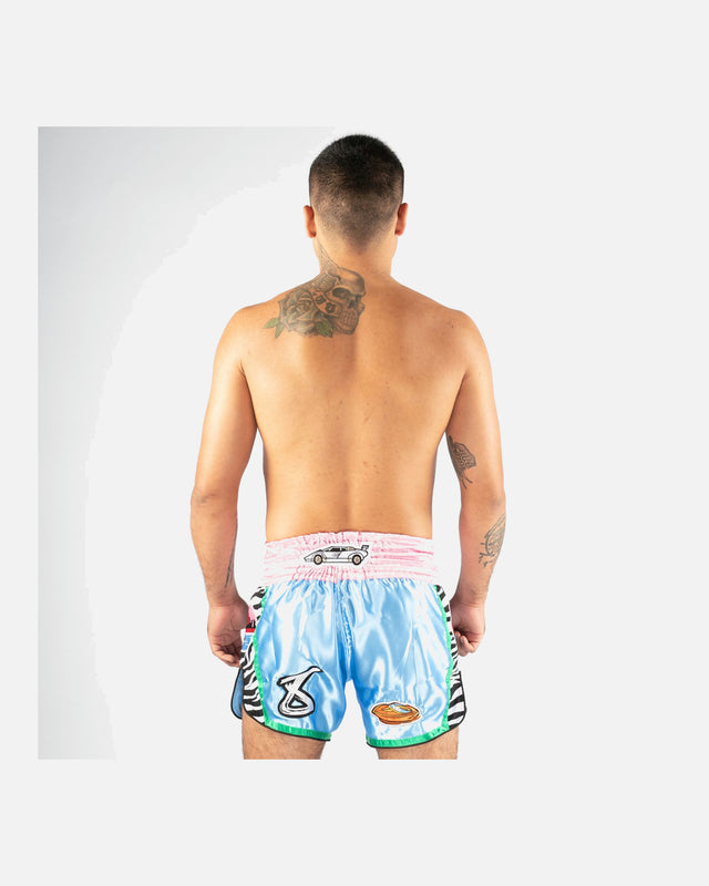 Pantaloni scurți Muay Thai 8 WEAPONS Miami Thai – Miami
