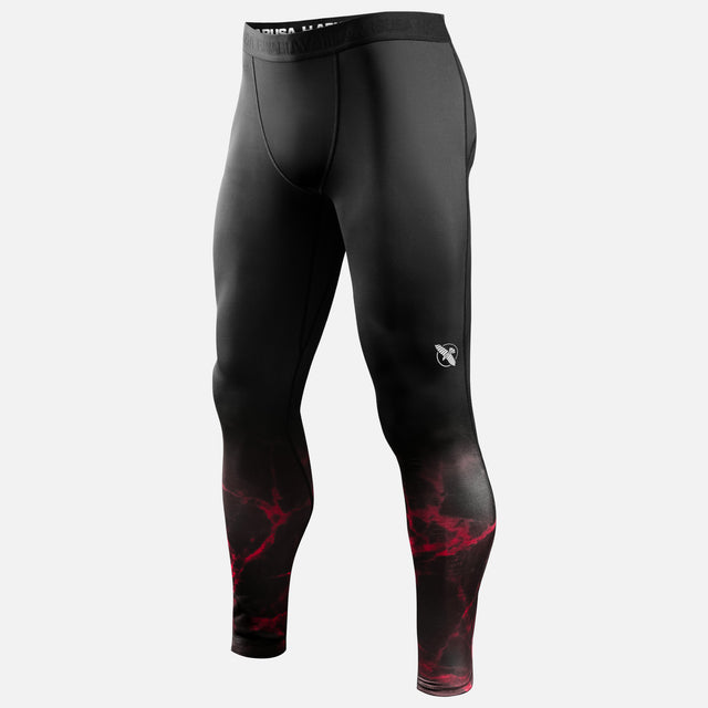 Hayabusa x UFC BJJ Compression shorts – Black/Red