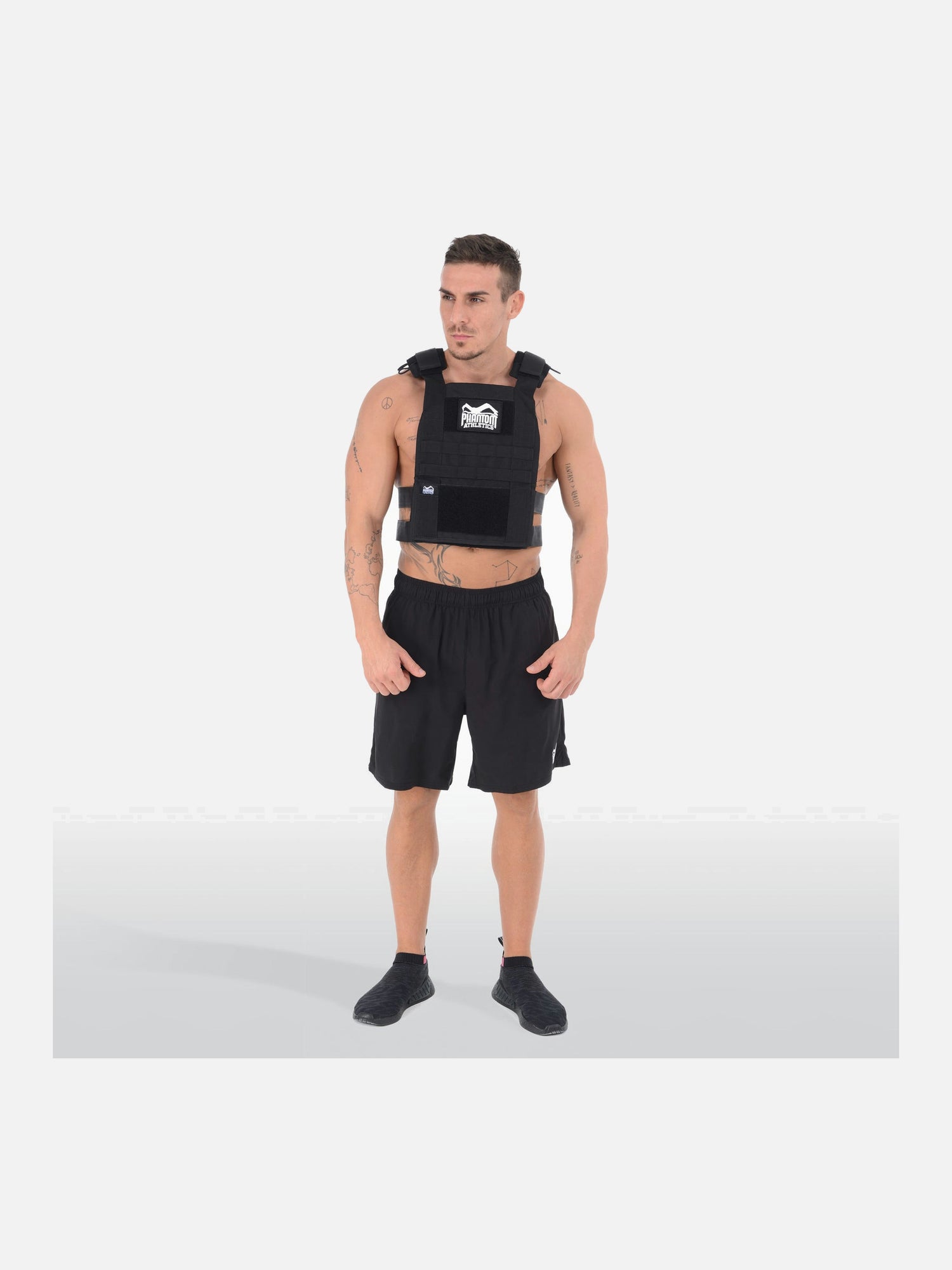 Chaleco con pesas Phantom Athletics – Negro