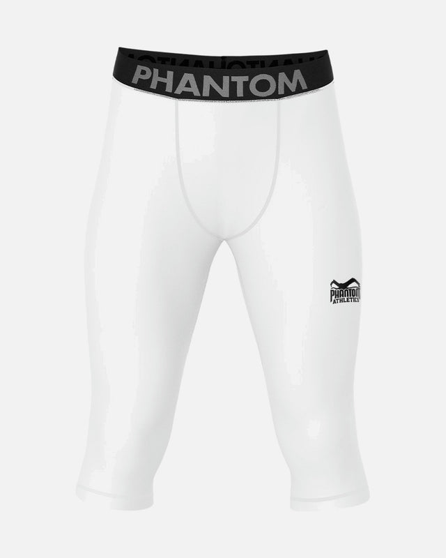 Shorts de compression Phantom Athletics APEX 3/4 – Blanc