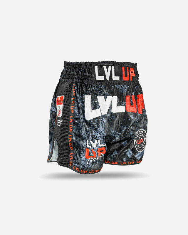 LVL UP Muay Thai shorts Stadium – Sort
