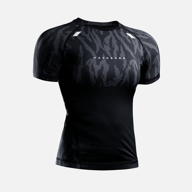 Rashguard Hayabusa Apex Vantage Manga Curta Mulher – Preto