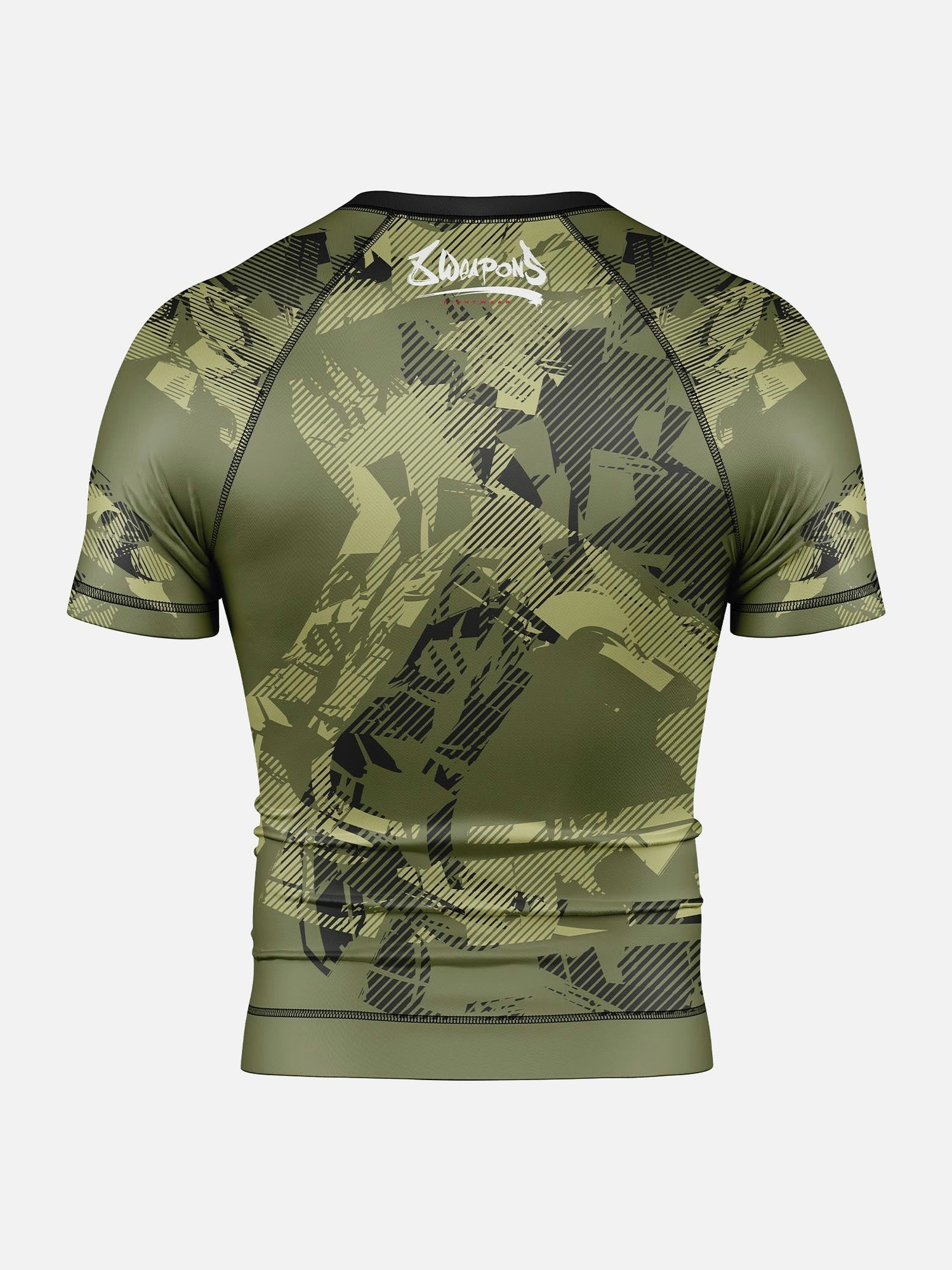 8 WEAPONS Rashguard Hit 2.0 – Oliva/Nero