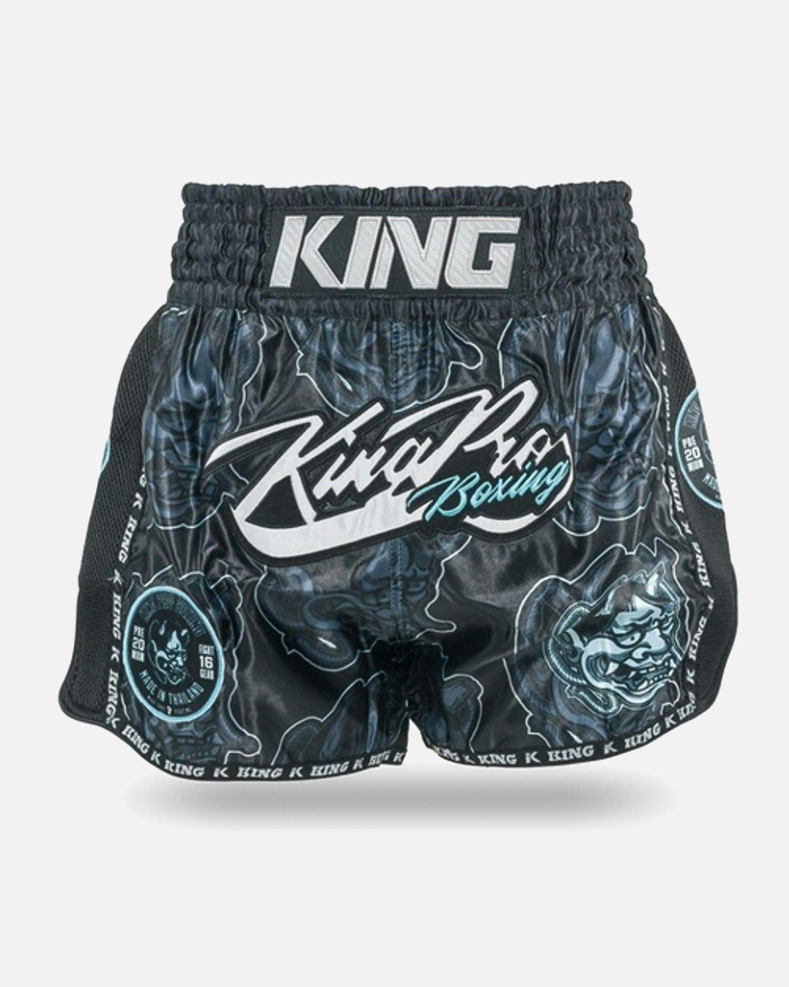 King Pro Boxing Muay Thai shorts Demon - Sort