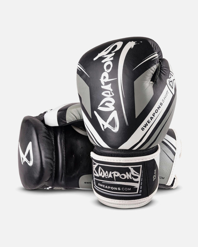 Luvas de boxe 8 WEAPONS Shift – Preto/Branco