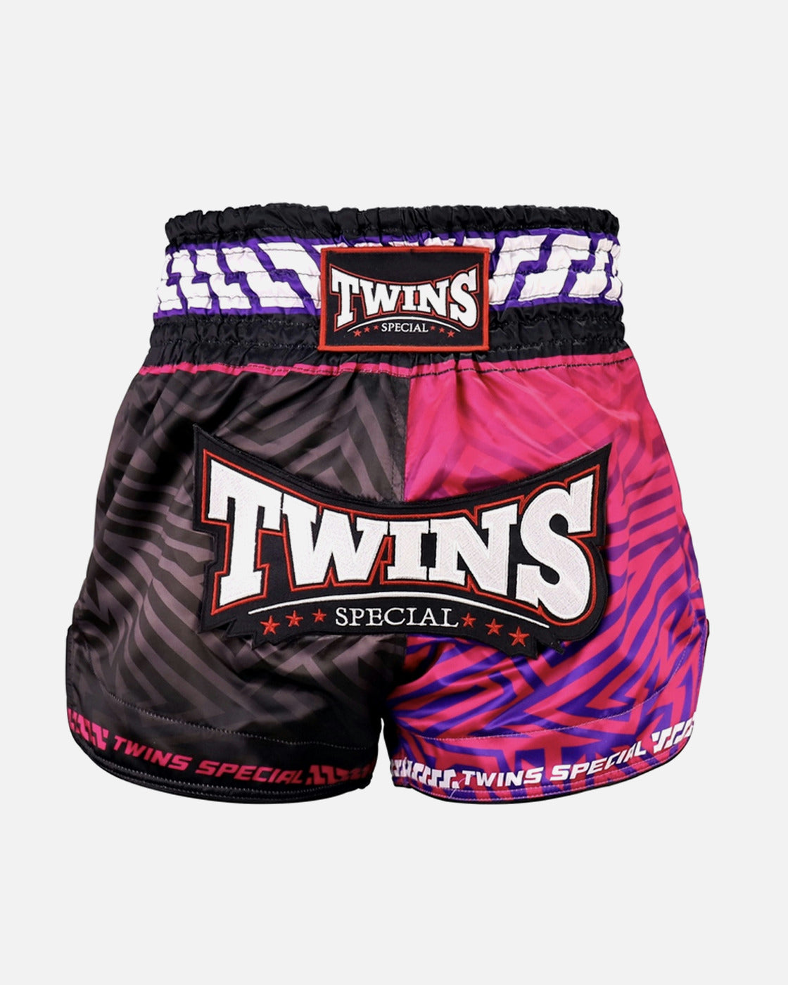 Pantalones de Muay Thai Twins TTBL Maze – Rosa