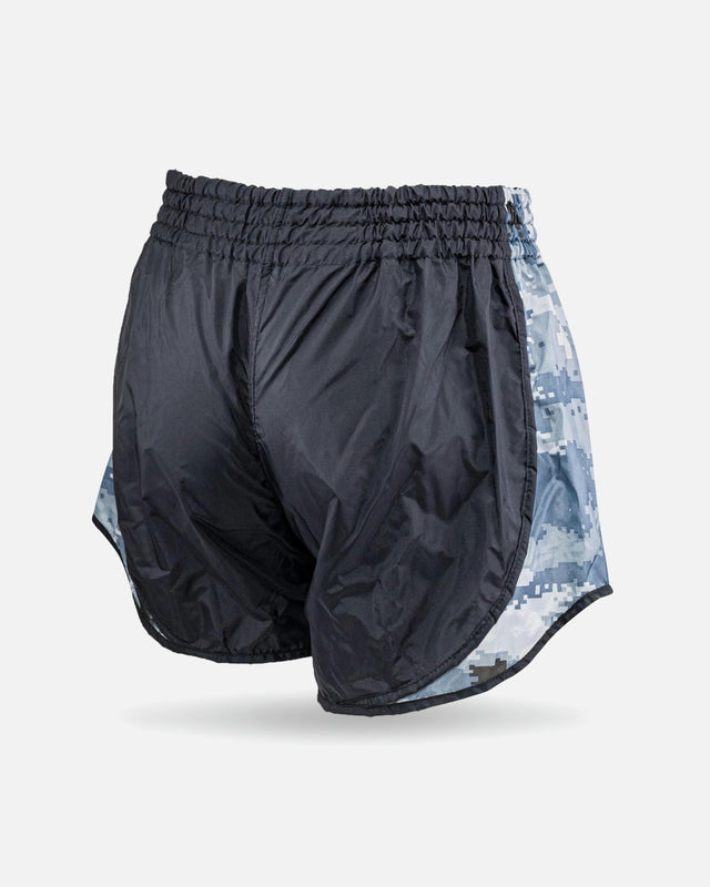 Calções de Muay Thai Booster Retro Hybrid – Cinzento