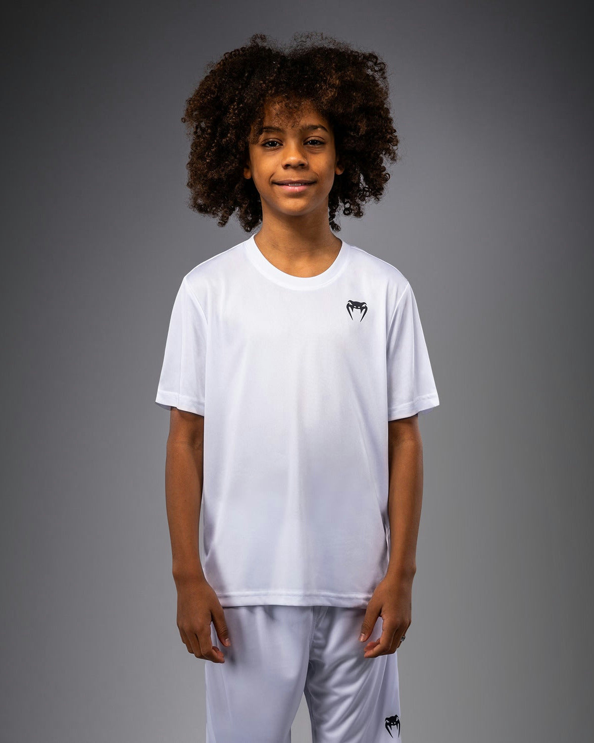 Venum T-Shirt Lineup Korte Mouwen Kinderen - Wit/Zwart