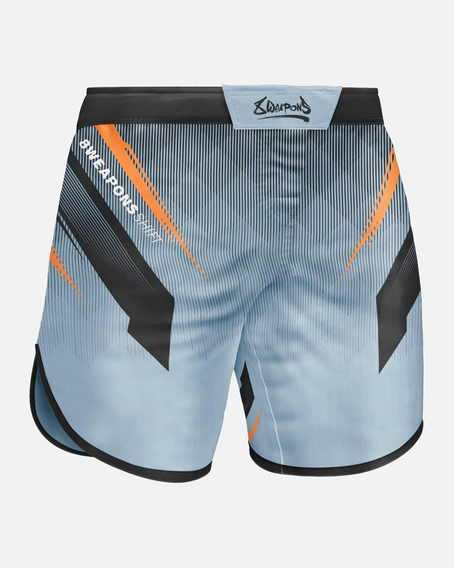 8 WEAPONS MMA-shorts Shift – Isgrå/Orange