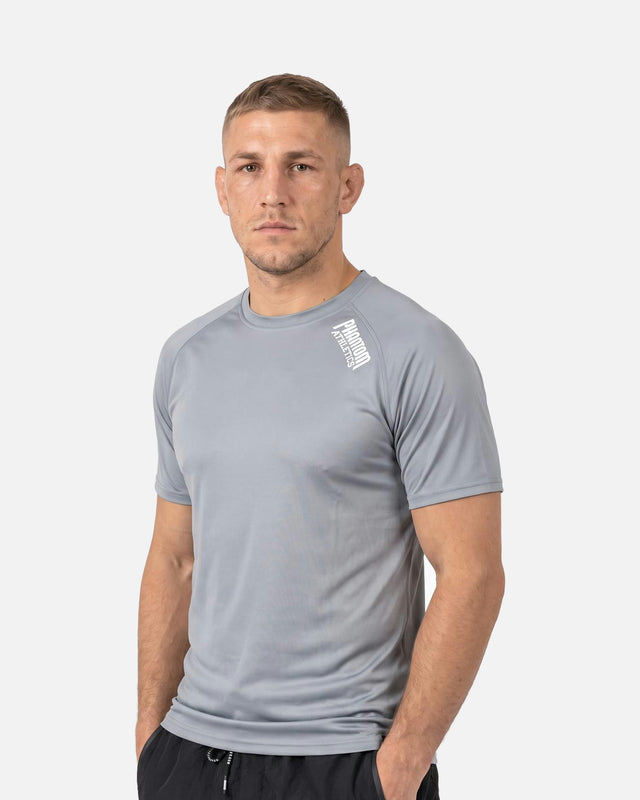 Phantom Athletics Tactic Trainings-T-Shirt Kurzarm – Grau