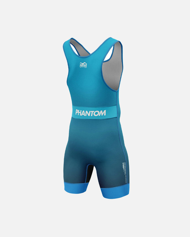 Phantom Athletics Worstelsinglet Apex – Blau