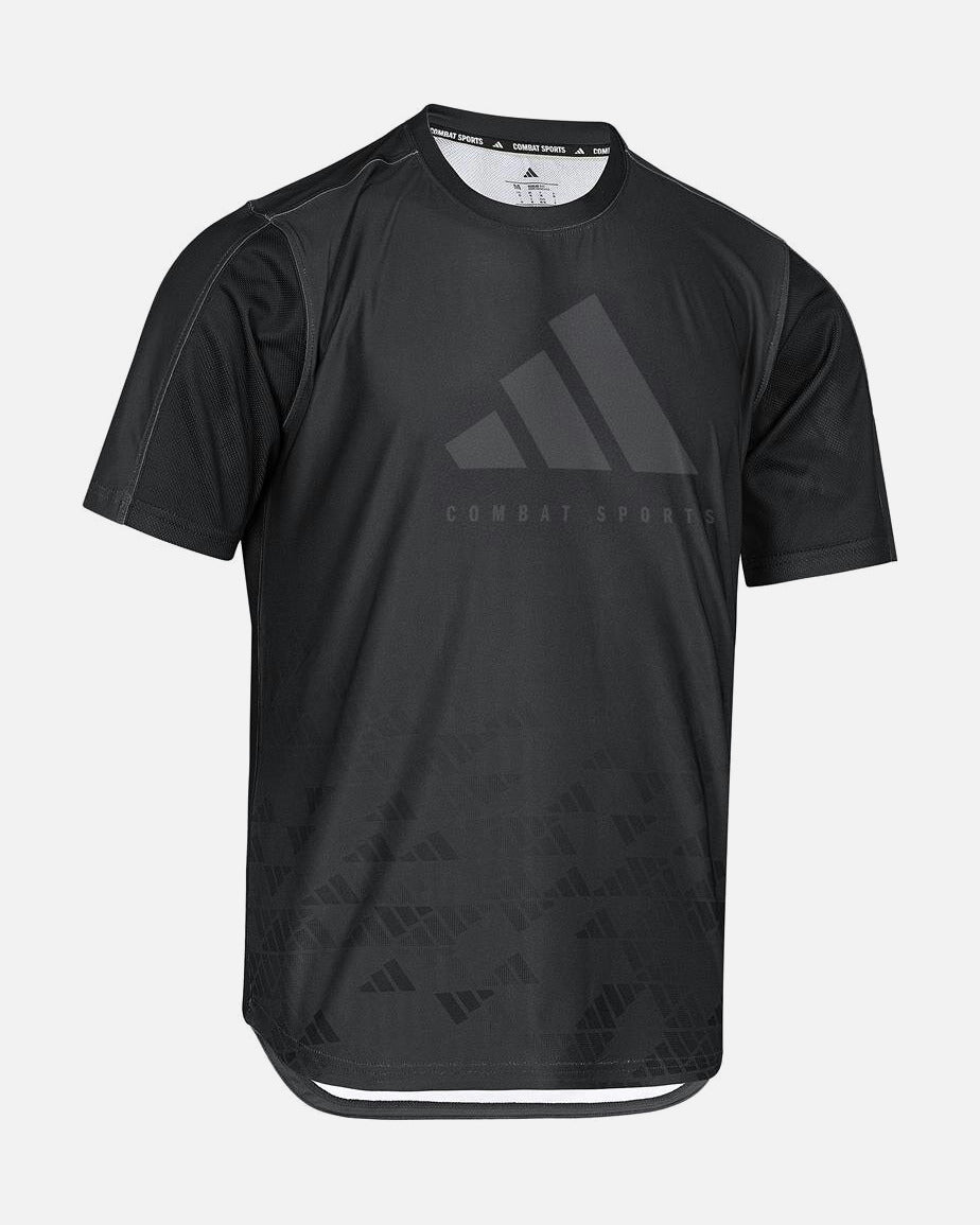 Adidas T-shirt Tech Line – Sort/Grå