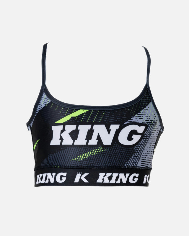 King Pro Boxing Sport Bh Shadow til kvinder - Sort
