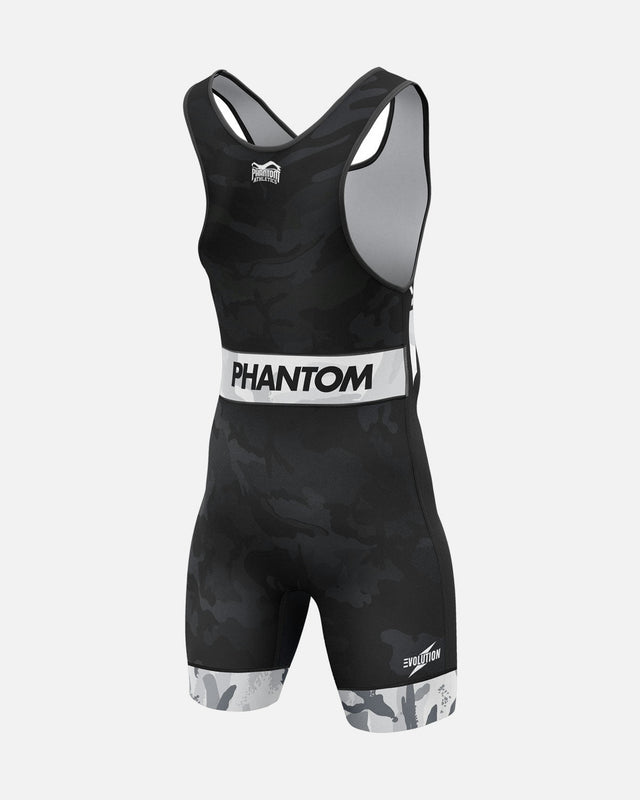 Phantom Athletics Worstelsinglet Warfare – Sort/Urban Camo