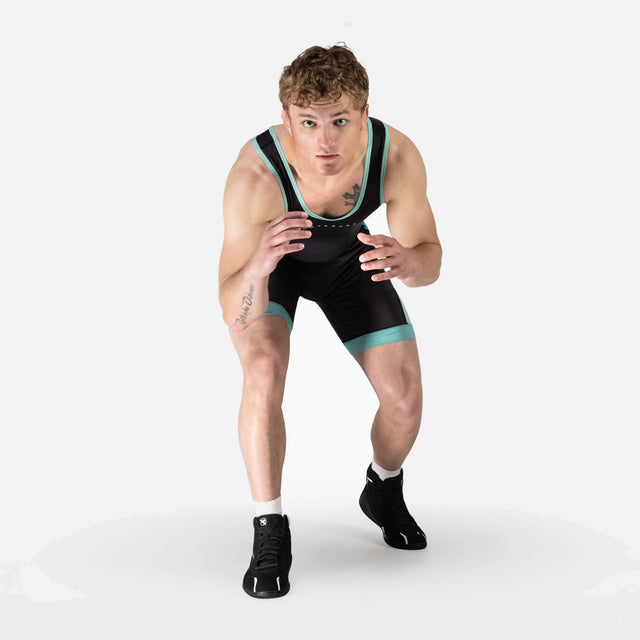 Hayabusa Worstelsinglet Surge – Pánský – Modrý