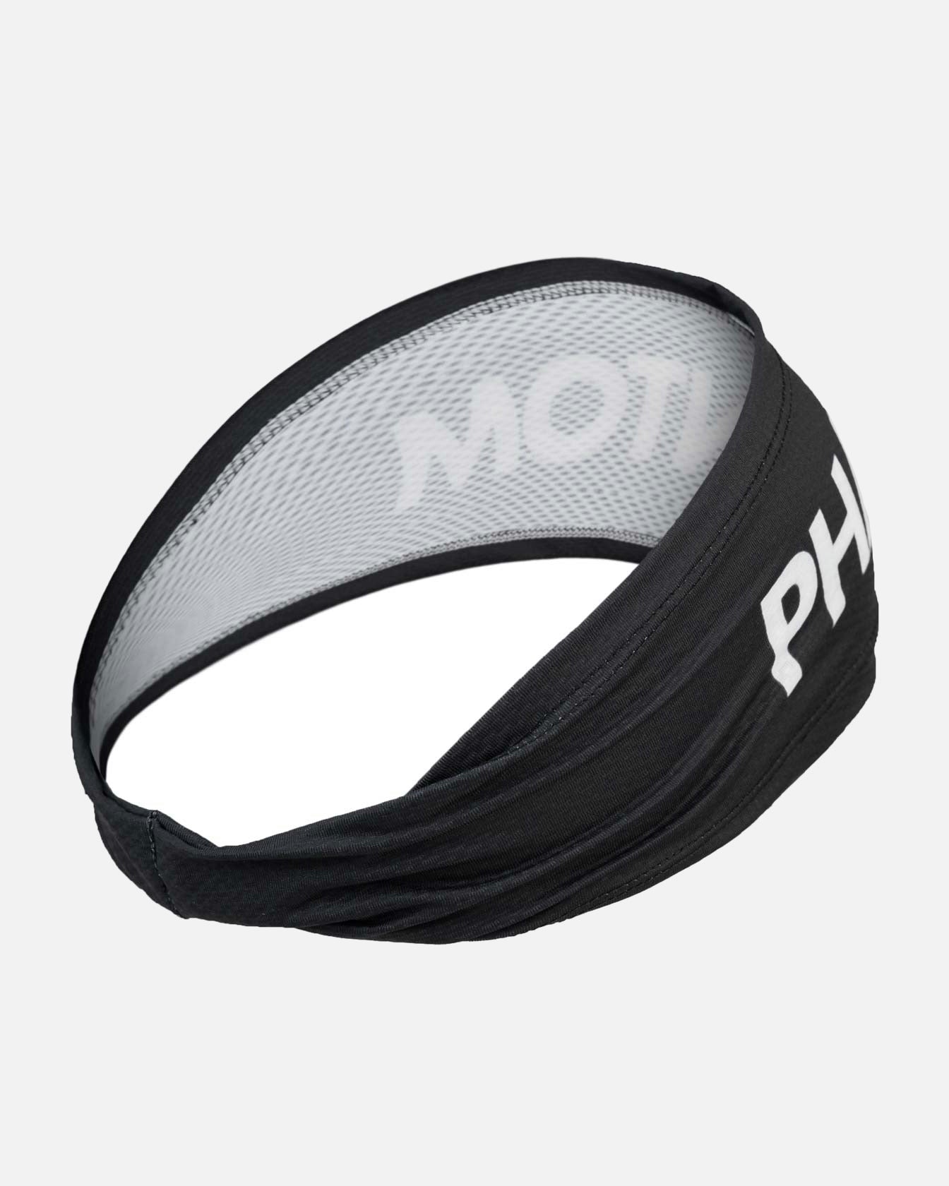 Phantom Athletics Hauptband Zero – Schwarz/Weiß