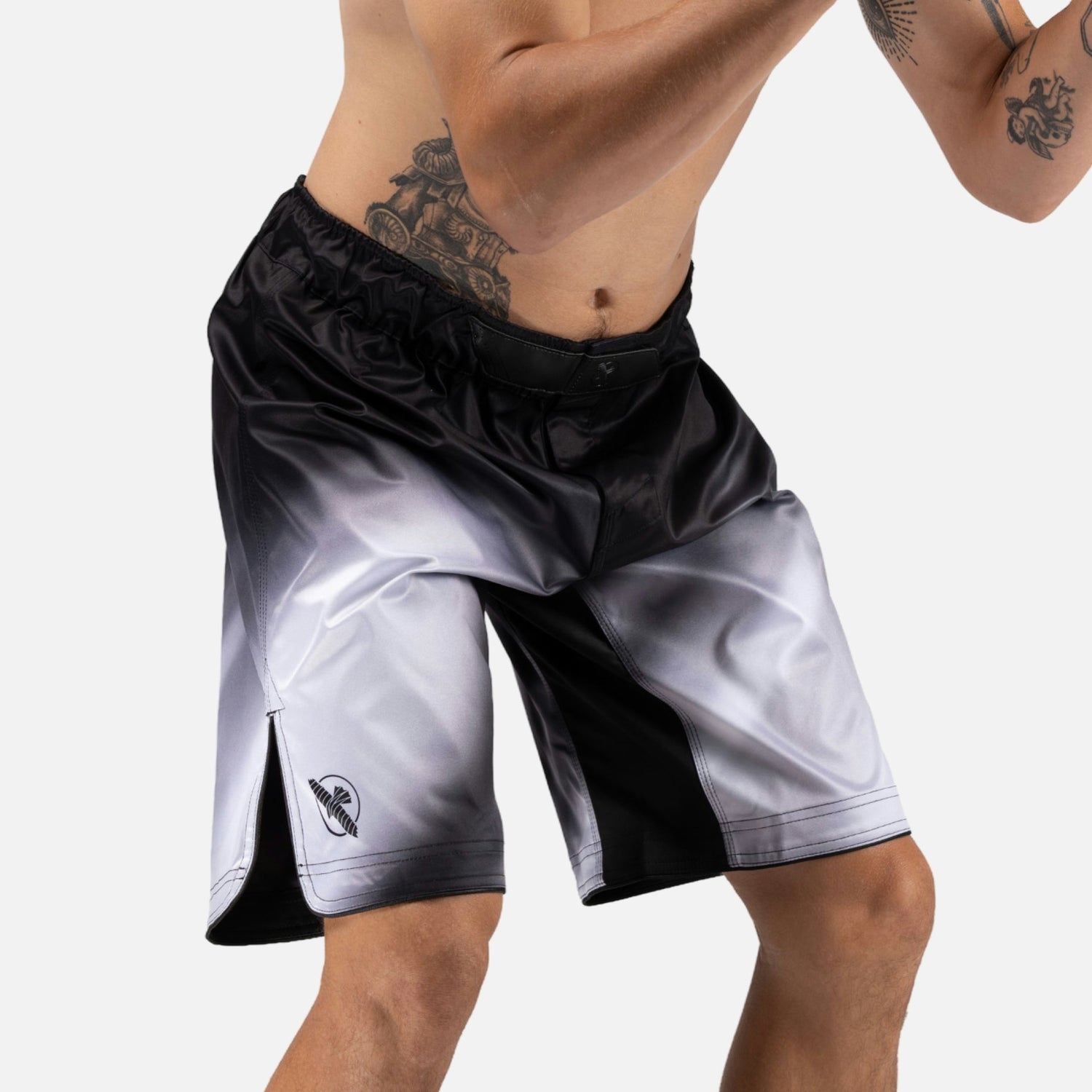 Hayabusa MMA-shorts Apex Nova Herrer Full-Length Fight – Grå