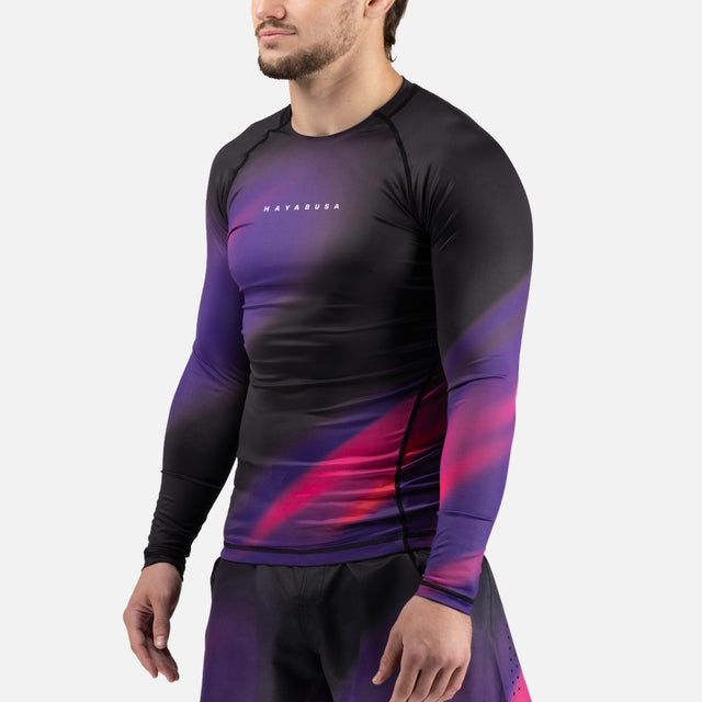 Rashguard Hayabusa Apex Nova Mangas Compridas – Roxo Ultravioleta