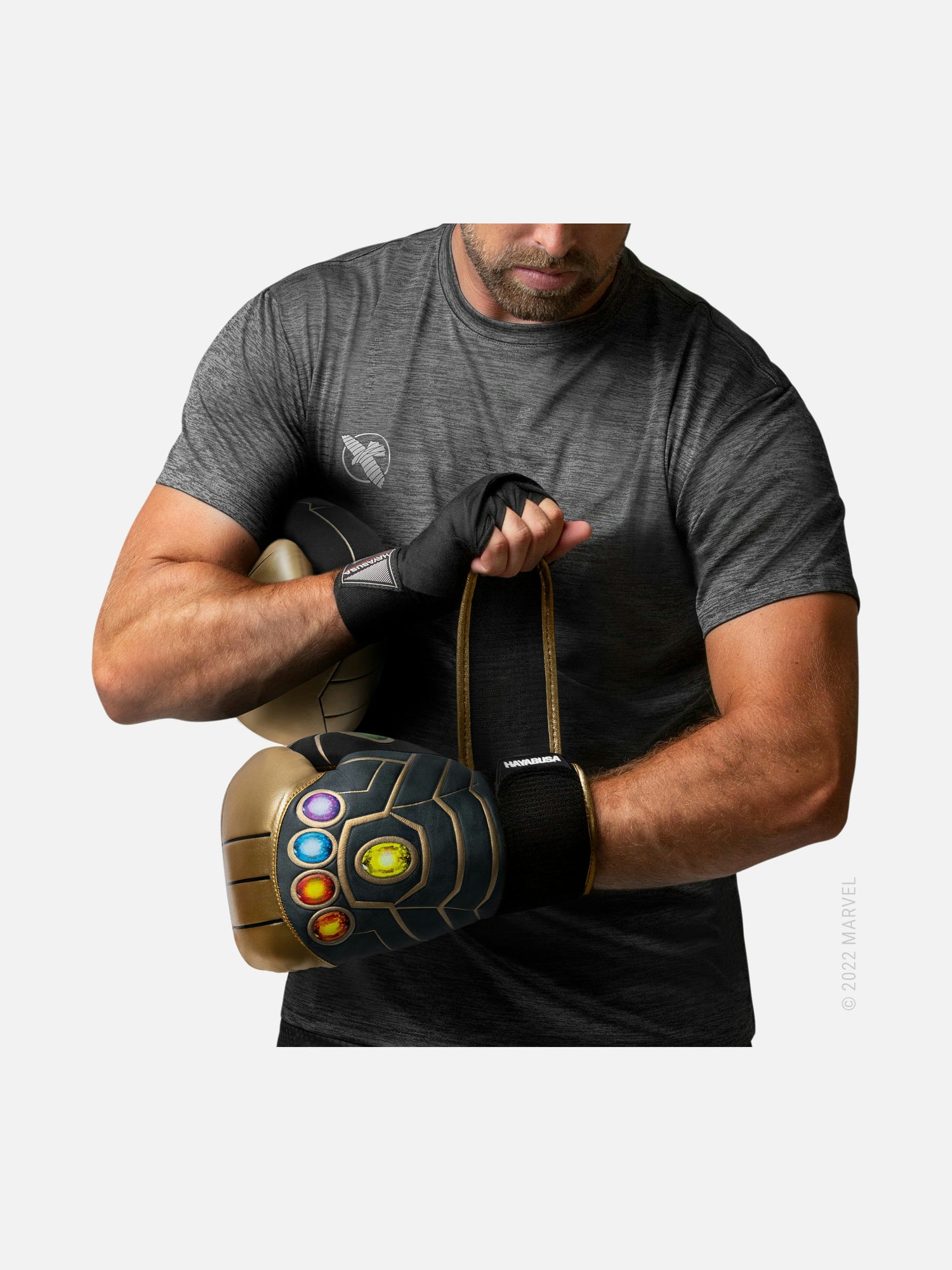 Hayabusa Boksehandsker Thanos – Guld/Sort