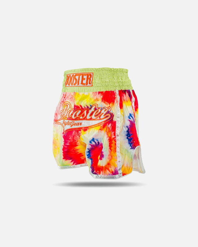Booster Muay-Thai-Shorts TBT Swirl – Gelb