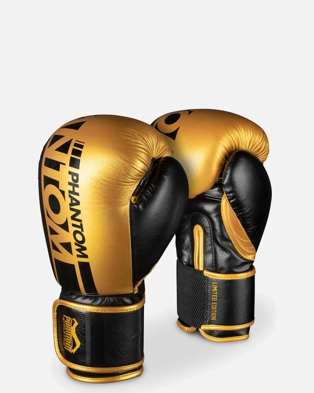 Phantom Athletics Boksehandsker APEX Speed - Sort/Guld