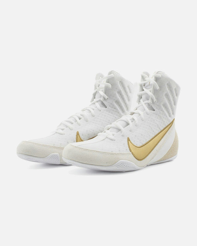 Botas de boxe Nike Machomai 3 – Branco/Ouro