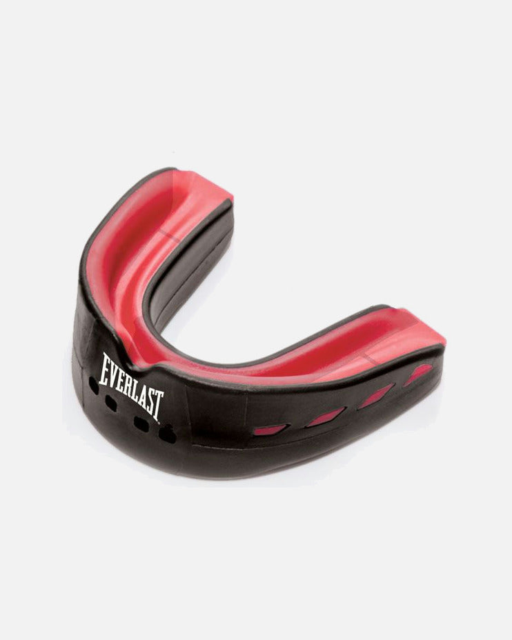 Proteză dentară de box Everlast Evershield – Negru/Roșu